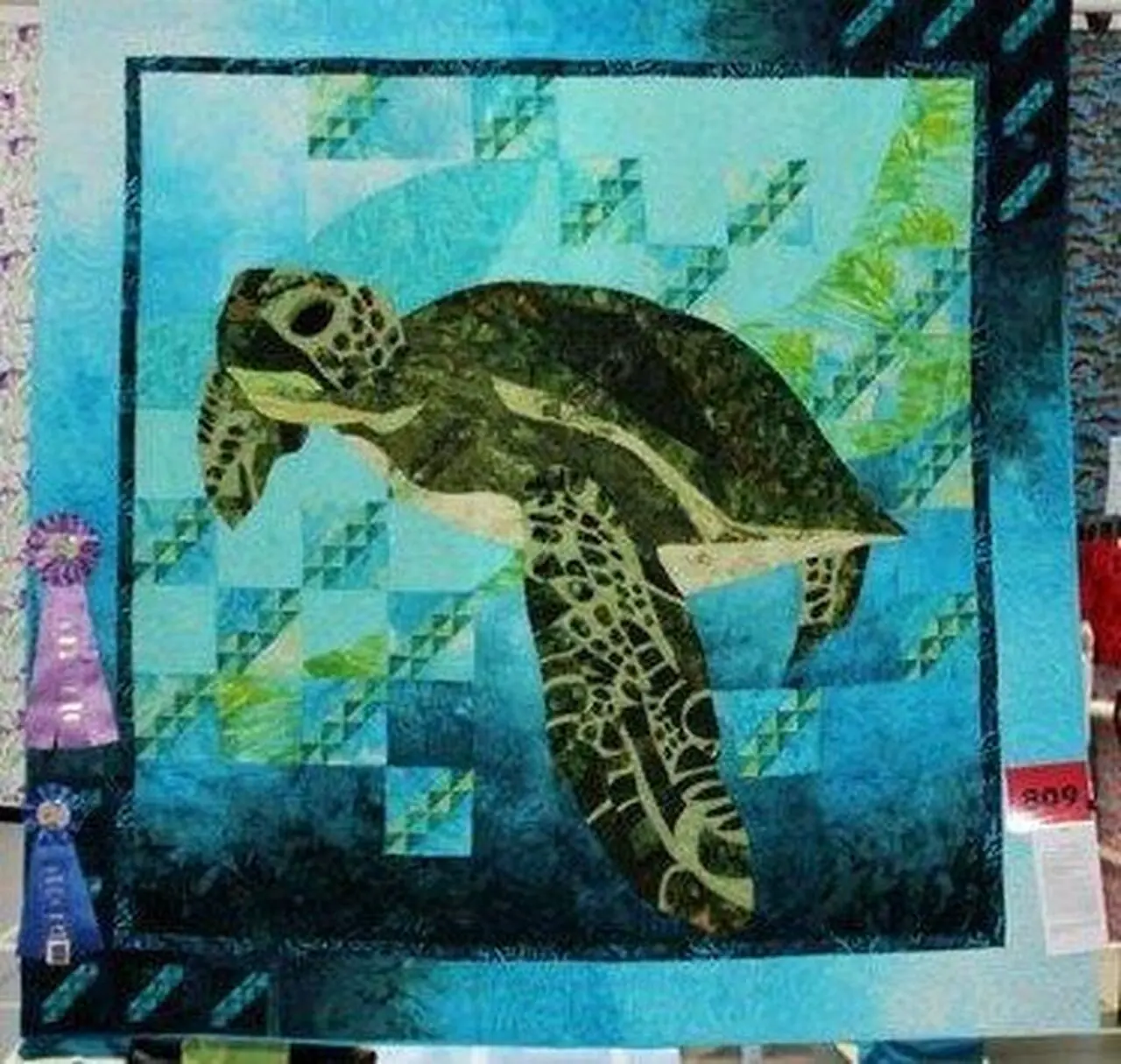 Turtle Clp260653 Quilt Blanket and Home Decor