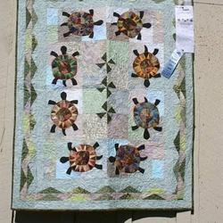 Turtle Dtc2410245 Quilt Blanket and Home Decor