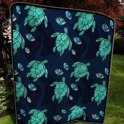 Turtle Dtc2410246 Quilt Blanket and Home Decor