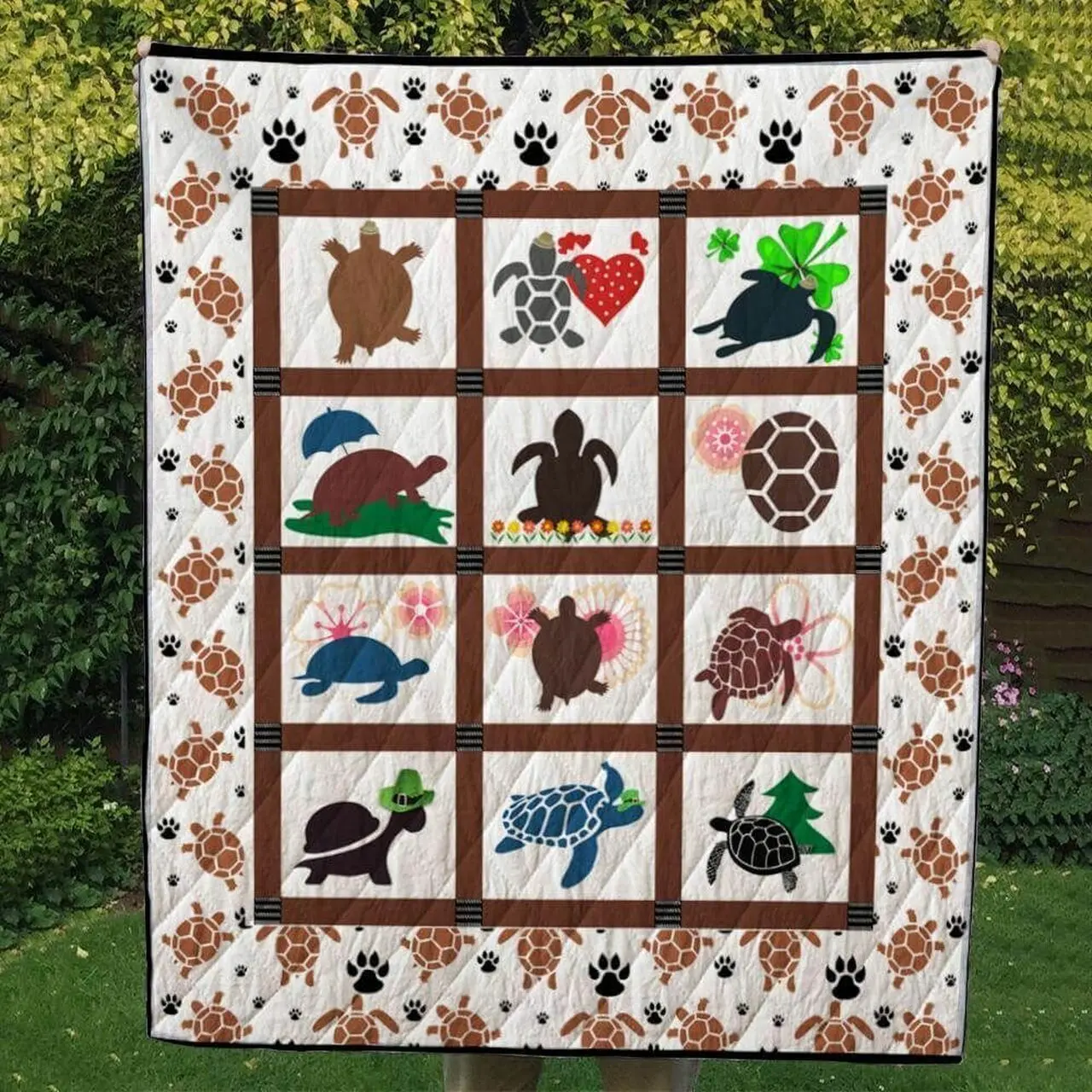 Turtle Hur Quilt ad and Home Decor