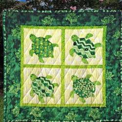 Turtle Hur Quilt Bevrrs and Home Decor