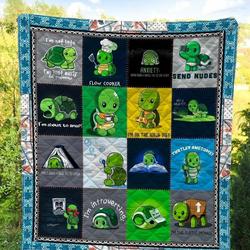Turtle Hur Quilt Cysipd and Home Decor