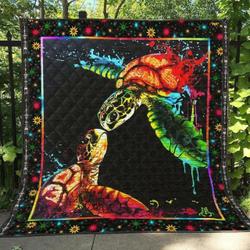 Turtle Hur Quilt Cysitw and Home Decor