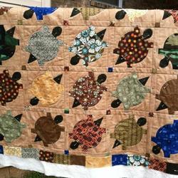 Turtle Hur Quilt Cysitz and Home Decor