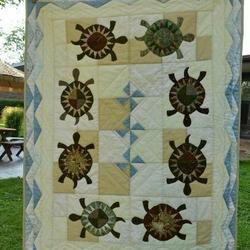 Turtle Hur Quilt Cysive and Home Decor