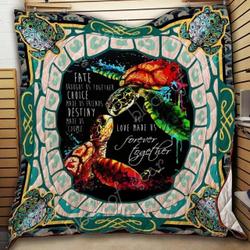 Turtle Hur Quilt Cysiwe and Home Decor
