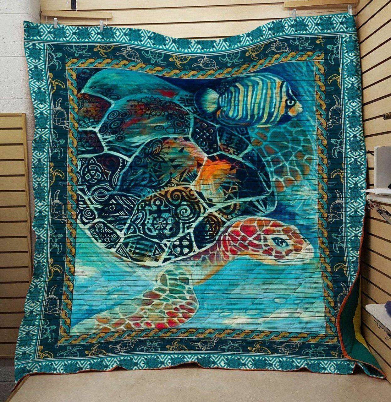 Turtle Hur Quilt jx and Home Decor