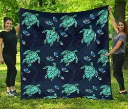Turtle Love Hur Quilt fh and Home Decor