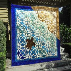 Turtle Na010801C Tbg Quilt Blanket and Home Decor