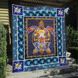 Turtle Na270704C Tbg Quilt Blanket and Home Decor
