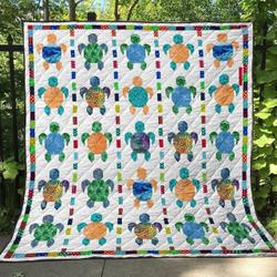 Turtle Ng050705B Tbg Quilt Blanket and Home Decor