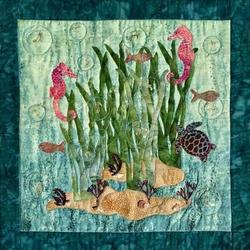 Turtle Seahorse Cla1410590Q Quilt Blanket and Home Decor