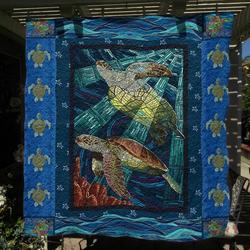 Turtle Vcb Quilt Derqgo and Home Decor