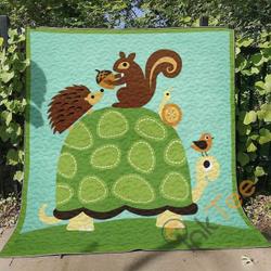 Turtle Ver15 Blanket TH1507 Quilt and Home Decor