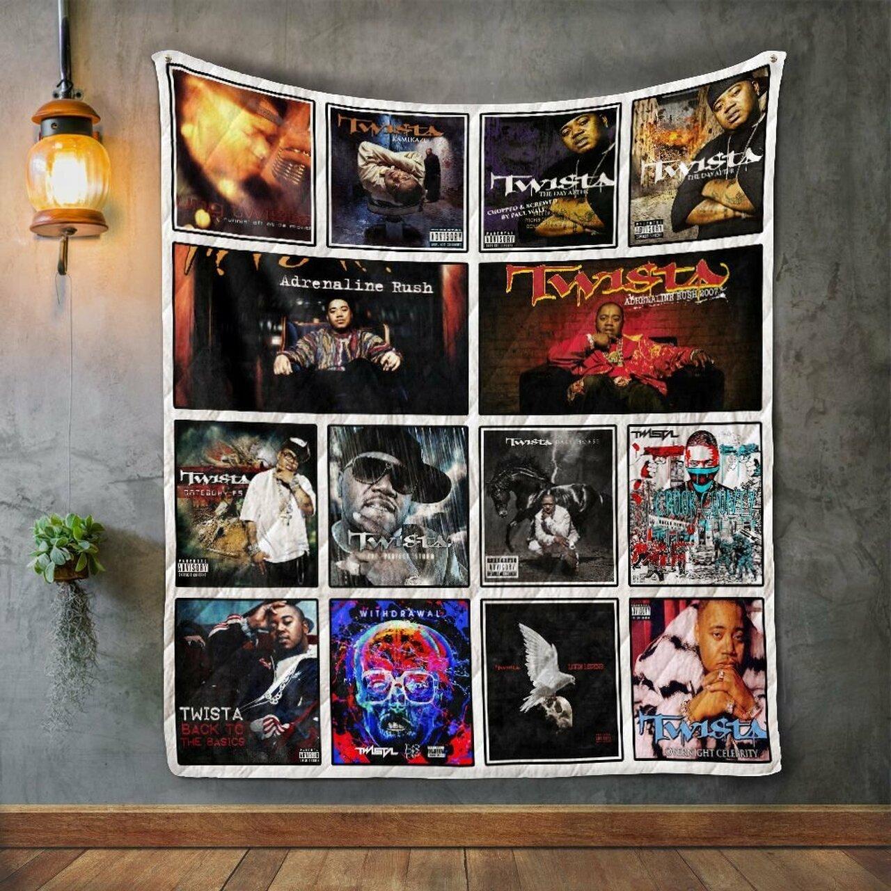 Twista Album Covers Quilt Blanket and Home Decor