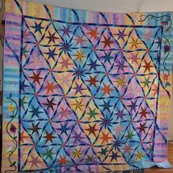 Twisted Star Cla2210509Q Quilt Blanket and Home Decor