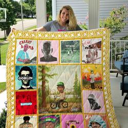 Tyler The Creator Quilt Blanket and Home Decor