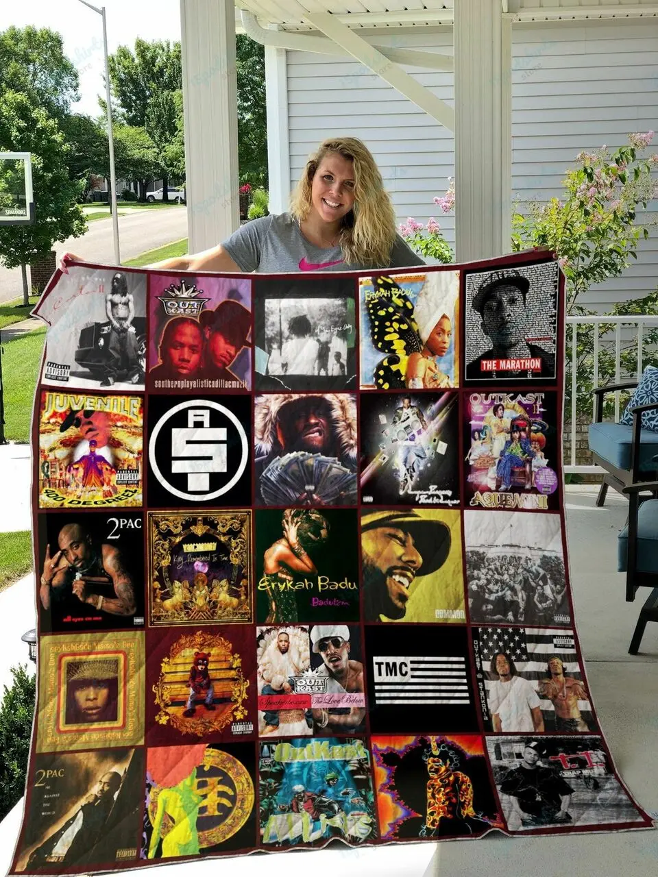 Tyrone Sturdivant Custom Quilt Blanket and Home Decor