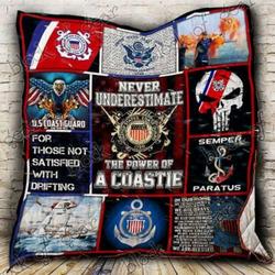 U S Coast Guard Quilt P552  Quilt and Home Decor
