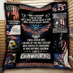 U S Veteran Quilt Th785  Quilt and Home Decor