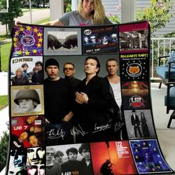 U2 Quilt Blanket M200513  Quilt and Home Decor