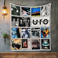 Ufo Album Covers Quilt Blanket and Home Decor