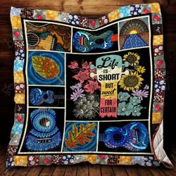 Ukulele Cla260693 Quilt Blanket and Home Decor