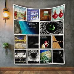 Umphrey X Amp 8217 S Mcgee Album Covers Quilt Blanket and Home Decor