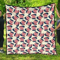Uncle Sam Cl12100703Mdq Quilt Blanket and Home Decor