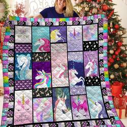 Unicorn Bbb151082 Quilt Blanket and Home Decor