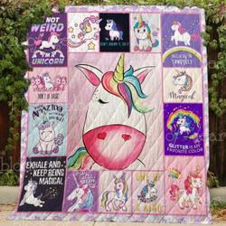 Unicorn Blanket Kc1807 Quilt and Home Decor