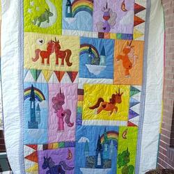 Unicorn Clm020745 Quilt Blanket and Home Decor