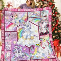 Unicorn Mmm161049Mi Quilt Blanket and Home Decor