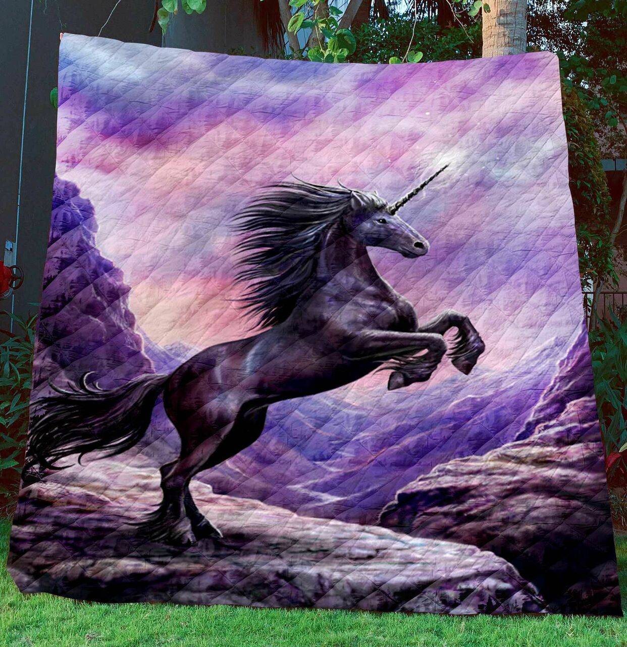 Unicorn Quilt Blanket BBB0611301PH and Home Decor