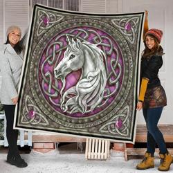 Unicorn Quilt Blanket Dhc09121422Dd and Home Decor
