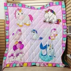Unicorn Quilt Blanket Lukbl3 Dhc0301930Dd and Home Decor