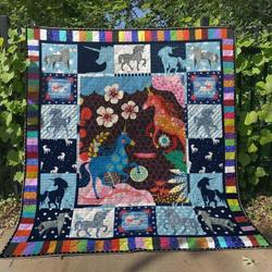 Unicorn Tl240538 Quilt Blanket and Home Decor