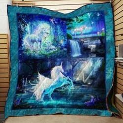 Unicorns Quilt Blanket Luk2Qe Dhc0301679Dd and Home Decor