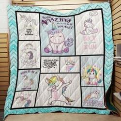 Unicorns Quilt Blanket Luklpl Dhc0301691Dd and Home Decor