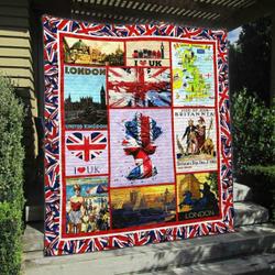 United Kingdom Na040718B Tbg Quilt Blanket and Home Decor