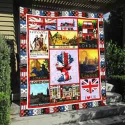 United Kingdom NA050703B TBG Quilt Blanket and Home Decor