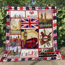 United Kingdom Ng010704B Tbg Quilt Blanket and Home Decor