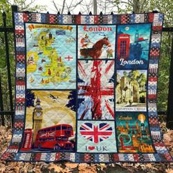 United Kingdom Tu050703A Tbg Quilt Blanket and Home Decor