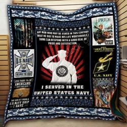 United States Navy Quilt Th734  Quilt and Home Decor