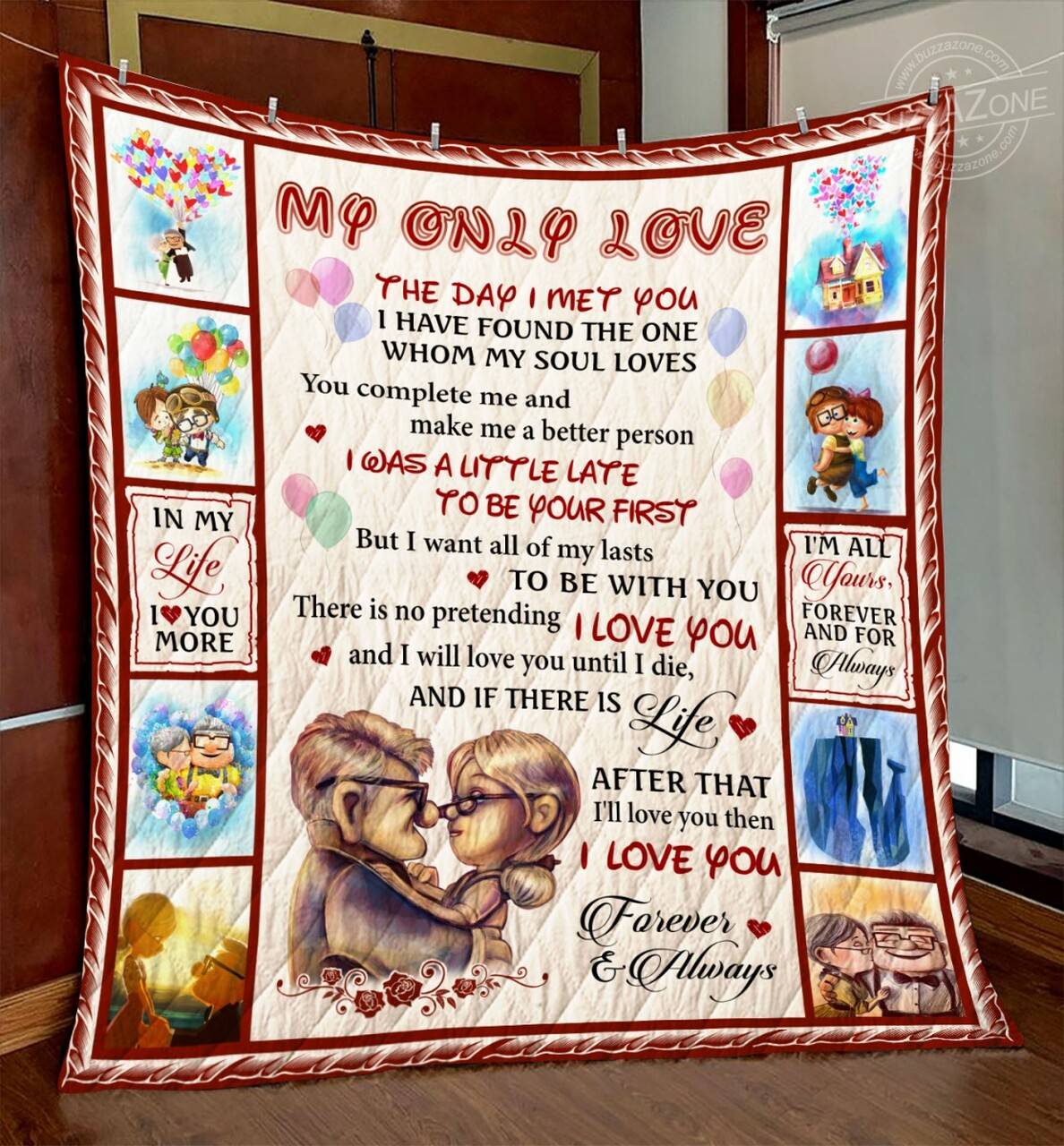 Up My Love All Of My Lasts Quilt Gg and Home Decor