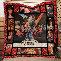 Urban Cowboy Quilt Blanket 01922 and Home Decor