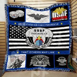 Us Air Force Quilt Blanket Dhc0910567Vt and Home Decor