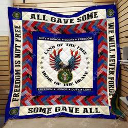 Us Army Blanket  Htt-Qhn00039  Quilt and Home Decor
