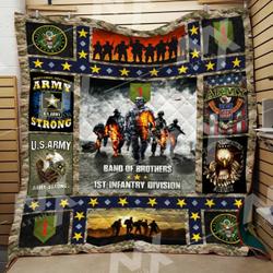Us Army Quilt Blanket Dhc0910265Vt and Home Decor