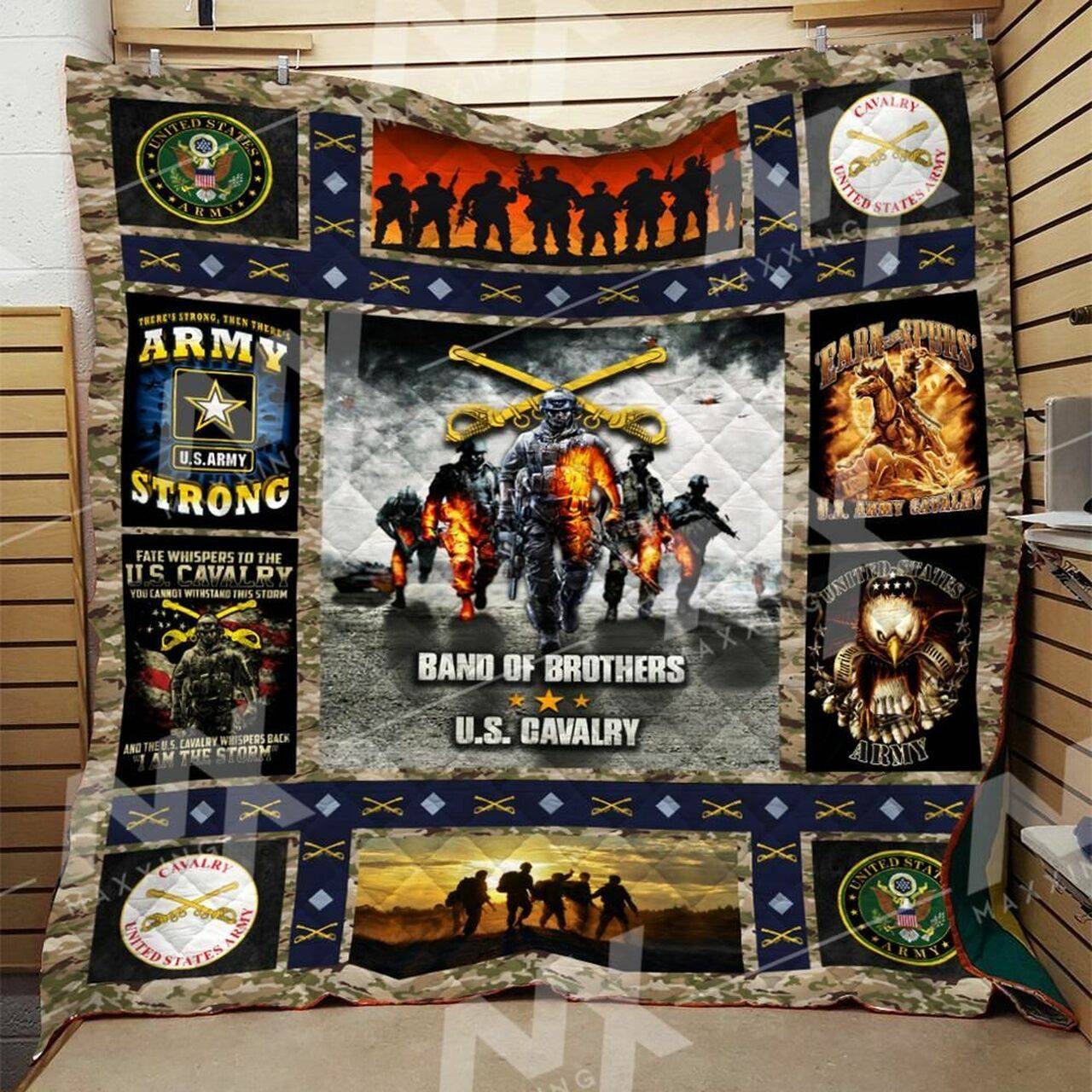 Us Army Quilt Blanket Dhc0910270Vt and Home Decor